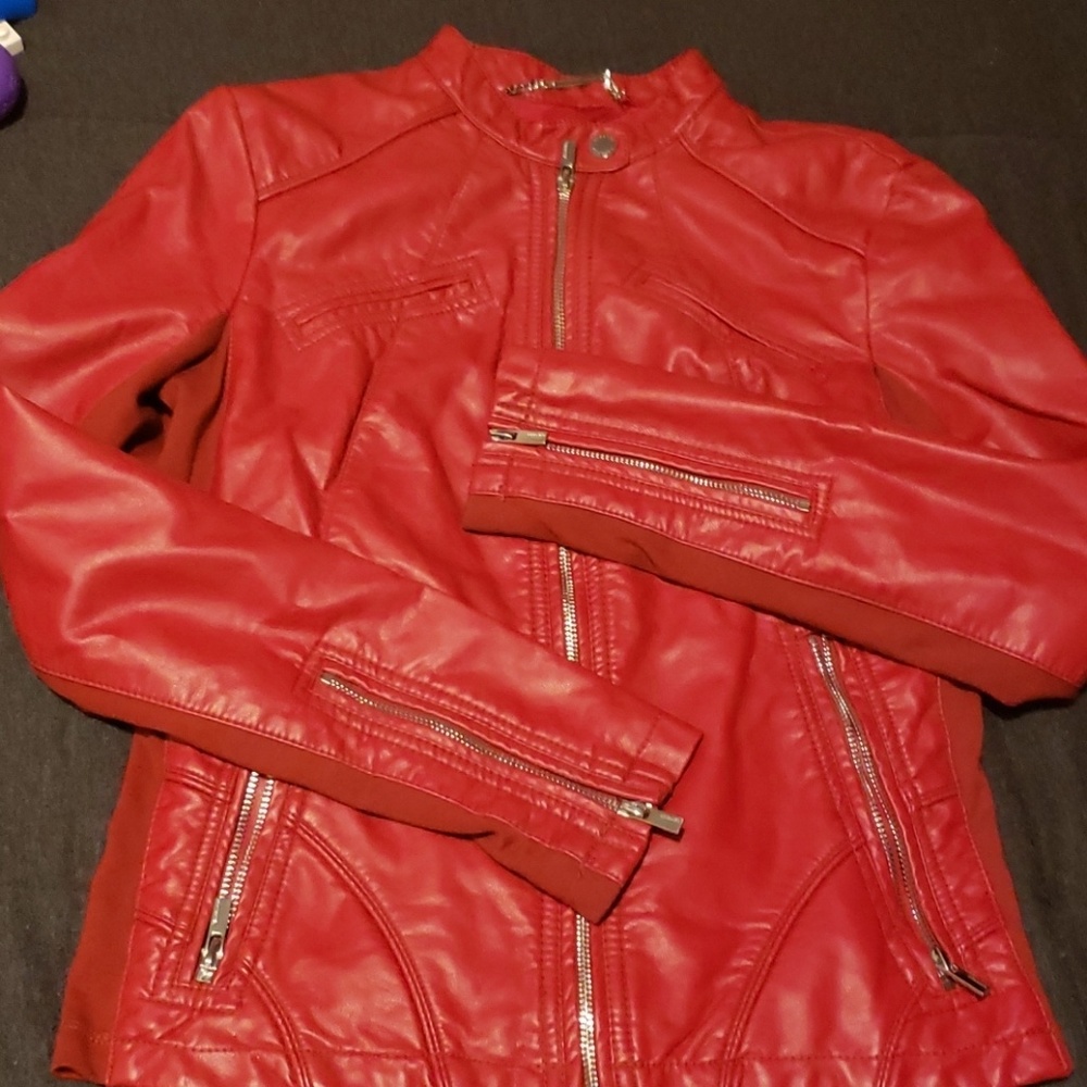 Leather jacket